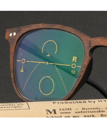 Cokyis Bifocal Photochrome Reading Glasses | Progressive Multifocus Computer Glasses | Retro 2.5x Mens Sunglasses (Color: G) - Buy Online on GoSupps.com