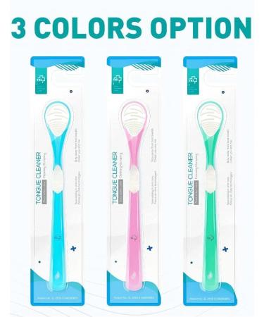 Y-Kelin Double-Sided Tongue Scraper & Ultra-Soft Cleaner (3 Pack) - 3 Count - Buy Online on GoSupps.com