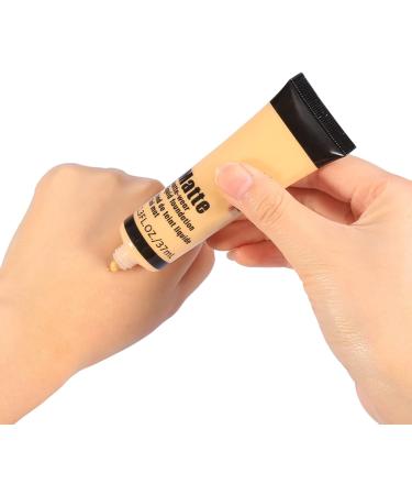  KENANLAN KENANLAN Face Makeup Base Liquid Foundation Matte Concealer Sunscreen Block Face Primer 37ml (BEIGE 4) - Buy Online on GoSupps.com