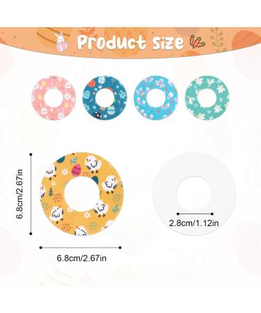 25 Waterproof Sensor Covers for Libre 1/2 - Blood Sugar Measuring Device Patches & Accessories (5 Styles) - International Shipping Available - Buy Online on GoSupps.com