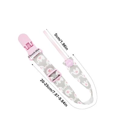Aizuoni Pacifier Clip & Holder - Universal Anti-Drop Pacifier & Bite Ring Cord | Fits Most Pacifiers - Buy Now! - Buy Online on GoSupps.com