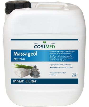 Buy Cosimed Neutral Massage Oil 5L - Premium Quality Fast International Shipping - Buy Online on GoSupps.com