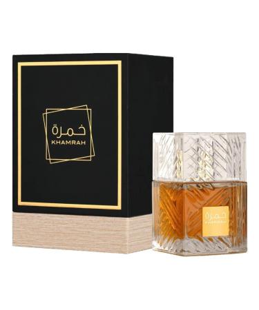 YUJI Khamrah Perfume - Eau De Parfum 100Ml | Long Lasting Luxury Perfume Scent Liquid| Premium Collection | Blended With Spicy Woody Fragrance | Perfume Gift Set