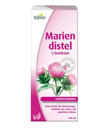 Mary thistle L-Tonikum |High -dose traditional drug |Strengthens the digestive function of the liver |Supported during detoxification |Vegan |250 ml