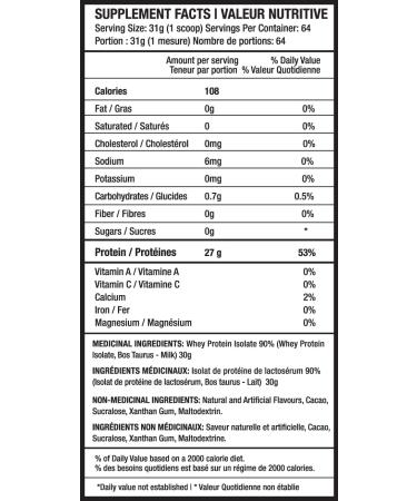 Predator Labs - Pred Iso 2kg - Lactoserum isolate protein powder 62 servings (Chocolate) - Buy Online on GoSupps.com