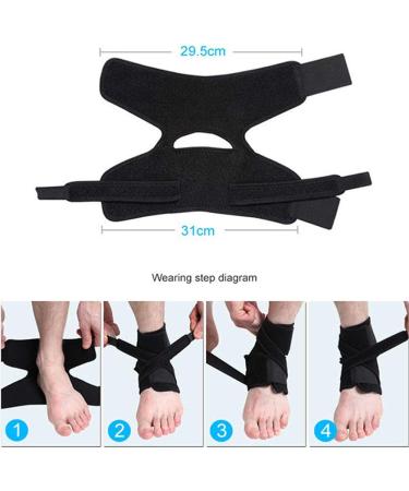 LME Ankle Joint Support Bandage | Breathable Correction for Men & Women | Ideal for Walking Running & Protection - Buy Online on GoSupps.com