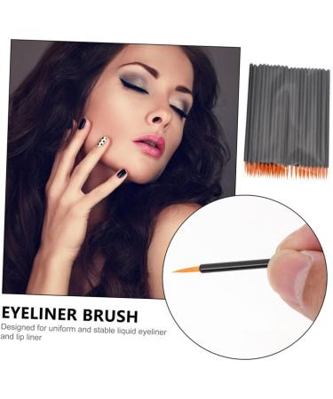 WOFASHPURET 100pcs Disposable Eyeliner Brush Tools Makeup Eyeliner Eye Face Brush The Face Woman - Buy Online on GoSupps.com
