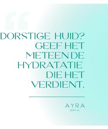 AYRA SPA Double Hydration Boost Gel With Aloe Vera & Multimolecular Hyaluronic Acid Intense Hydration and Radiant Skin VEGAN & 99 Natural COSMOS Certified - Buy Online on GoSupps.com