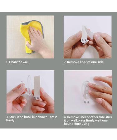 72 Small Refill Strips  Damage Free Hanging Wall Adhesive Strips for Indoor Wall Hooks  Wall Hanging Strips for Holiday Posters and Decorations  Water-Resistant Removable Double Sided Adhesive Strips - Buy Online on GoSupps.com