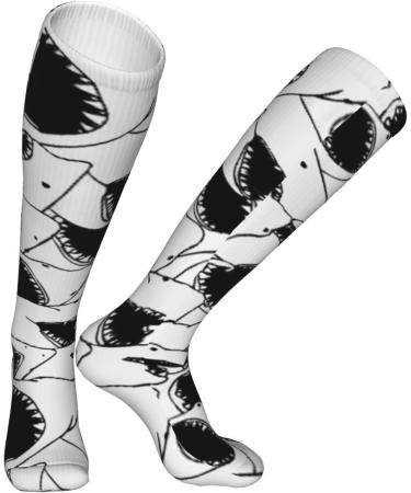 Jaws Compression Socks for Men & Women | 15-20 mmHg Support for Running & Cycling | Enhance Circulation - Buy Online on GoSupps.com