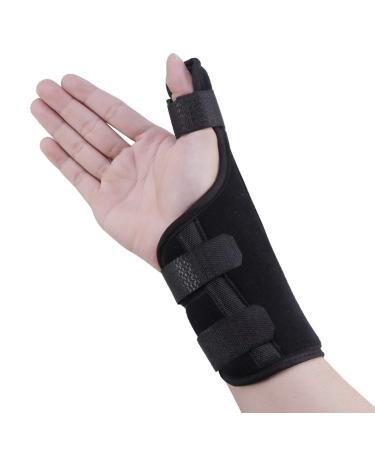 Milisten Thumb Fracture Wrist Brace Premium Support & Stabilizer for Thumb & Wrist Injuries Herringbone Finger Splint - International Shipping - Buy Online on GoSupps.com