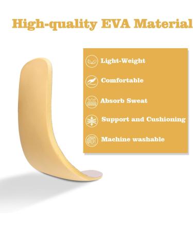 Topdarty Classic Insoles for Hey Dude Women's Wendy Shoes - Comfortable Lightweight Replacement Inserts (US Women 8 - EU 39 - Buy Online on GoSupps.com