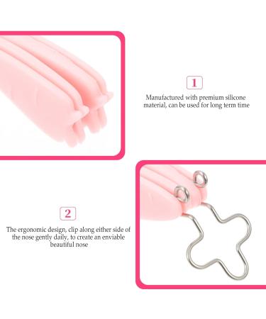 T-Tool Nose Shaper Clip - 2pcs Silicone Nose Bridge Enhancer & Correction Tool for Perfect Nose Contour - Buy Online on GoSupps.com