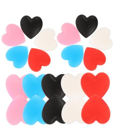 Lalafina 25 pairs of non-slip ear protectors glasses protection leg cuffs for sunglasses glasses end tips anti-gaming leg cover glasses deliver child cute handle pebbles