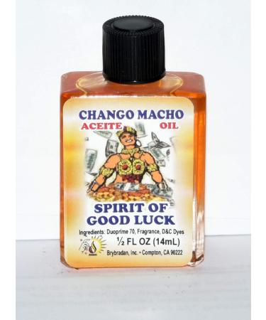 12 Pieces BRYBRADAN Spirit of Good Luck Oil/CHANGO Macho ACEITE 1/2 FL OZ 14.7ML