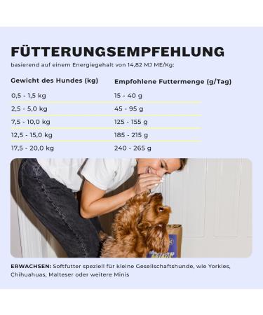 HEY HOLY Premium Wet Food for Mini - 18 x 400g Adult Dog Food - With Chicken - High Tolerance Based on Natural Ingredients - Buy Online on GoSupps.com