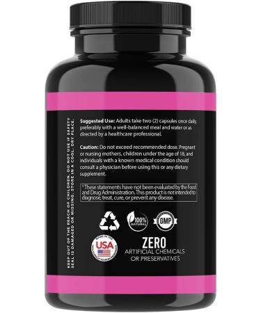 Angry Supplements Clear Skin Complex with Resveratrol, Acai, Green Tea, Grape Seed & Vitamin C - 60ct Beauty Blend for Skin, Hair & Nail Health - Buy Online on GoSupps.com