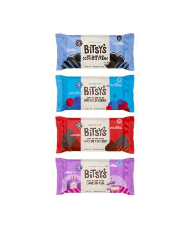 Bitsy's Soft Baked Bars Variety Pack with Whole Grains - 20 Individually Wrapped Kid Snacks - Buy Online on GoSupps.com