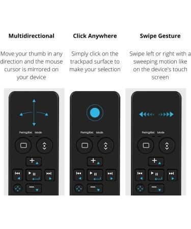 Bluetooth Remote Control for iPad iPhone - Wireless Media Presenter & Camera Shutter - iOS Mac Android Tablet PC - Presentation Clicker for iPad Air Pro MacBook Pro Mini M1 - Buy Online on GoSupps.com