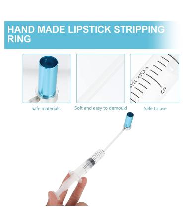 HEALLILY DIY Lipstick Mold Set with Stripper Syringe - Aluminum Lip Gloss Balm Maker Tool for Cosmetic DIY - Buy Online on GoSupps.com
