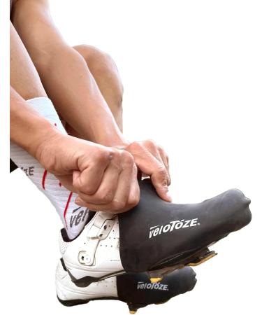 veloToze Silicone Toe Cover for Men and Women - Keep Feet Warm in Cool Spring Weather | White - Buy Online on GoSupps.com
