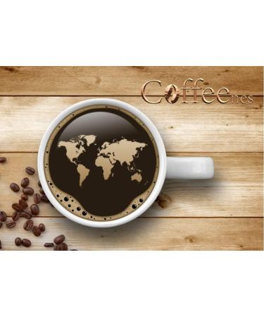 Coffeenes Coffee Beans 8 x 100 g - Assortment of Coffee Beans 8 Flavors - Tasting Box - Arabica Coffee Beans - Coffee Bean Gift Box - Buy Online on GoSupps.com