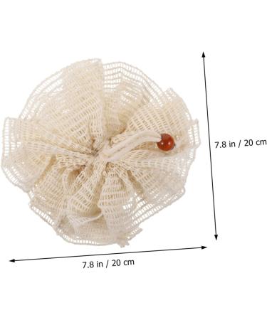 Angoily 2pcs Exfoliating Bath Sponge Loofah Ball Set - Foam Shower Scrubber & Strainer for Deep Cleansing - International Shipping Available - Buy Online on GoSupps.com