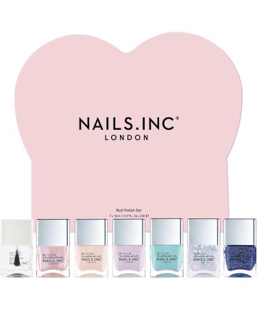 Nails.INC Heart To Get 7-Piece Nail Polish Set - Buy Online on GoSupps.com