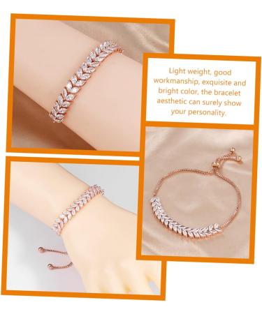 PACKOVE High-end Simple Bracelet Adjustable Bracelet Metal Bracelets Enamel Teakettle World Map Wall Clock Crystal Bracelet Tennis Wristband Bracelets for Girls Accessories Zircon Wedding - Buy Online on GoSupps.com