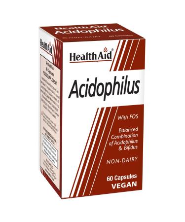 HEALTHAID Acidophilus Vegi Capsules 60 159 g