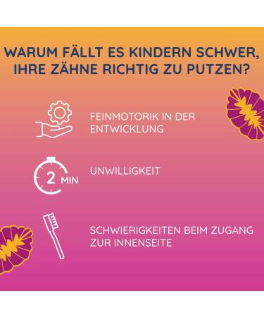 Buy Balene Double-Sided Children's Toothbrush - Antibacterial Soft Rotating Brush Head Fuchsia - Cleans Teeth Inside & Out - International Shipping Available - Buy Online on GoSupps.com