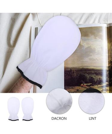 minkissy 2 Pairs Maintenance Care Gloves Spa Wax Hand Heated Manicure Hand Cover Moisturizing Mitts Paraffin Bath Supplies Paraffin Wax Hand Cover Keep Warm Women's Polyester White Boots - Buy Online on GoSupps.com