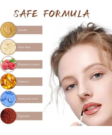  LOPHE LOPHE Peel Off Lip Stain Lip Tattoo with Matte Finish Long-Lasting Waterproof Long-Lasting 5 ml Wine Red - Buy Online on GoSupps.com