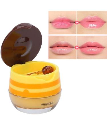 Nourishing Lip Removal Mask | Anti-Wrinkle Propolis Moisturizing Lip Mask for Dead Skin with Brush - Shop Internationally - Buy Online on GoSupps.com