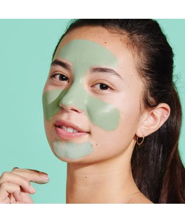 Kinship Mint Mud Deep Pore Detox Mask - 2 oz - Bentonite & Kaolin Clay with Lactic Acid - Balances Oil, Unclogs Pores, Improves Blemishes - Buy Online on GoSupps.com