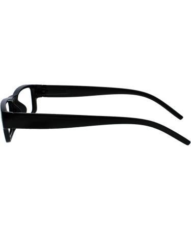 Black Lightweight Comfortable Reading Glasses +1.00 Magnification for Men and Women | The Reading Glasses Company R32-1 - Buy Online on GoSupps.com