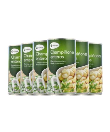 Coaliment Whole Mushrooms 355g x 6 jars. Total 2.01kg
