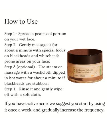 Pollution Defense Cleansing Balm - Deep Cleanse & Protect Your Skin | Shop Internationally - Buy Online on GoSupps.com