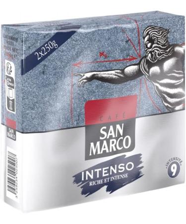 SAN MARCO - Intenso Coffee Ground Pure Arabica 500G - Pack of 3 - Buy Online on GoSupps.com