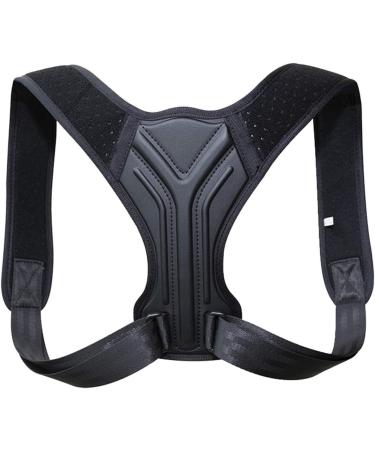 Posture Corrector Back Brace Adjustable Posture Brace for Upper Back Shoulder Back Pain Relief Trainer Spine Corset Support Violet L Violet L