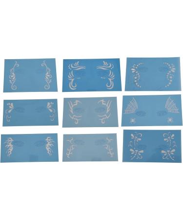 Eco-Friendly Reusable Face Stencil for Makeup & Face Painting | Perfect for Birthday Parties & Stage Performances - Buy Online on GoSupps.com