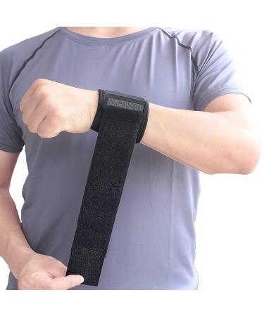 YUNYILAN 2 PCS Wrist Brace for Carpel Tunnel - Comfortable Support for Sprained, Arthritis, Ganglion Cyst - Wrist Compression Band (Black) - Buy Online on GoSupps.com