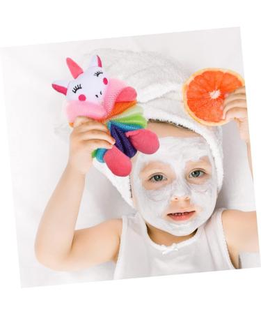 NOLITOY 4pcs Cartoon Bath Scrubber Balls for Kids | Skin-Safe Body Cleaning Tools | Perfect for Fun Bath Time | International Shipping Available - Buy Online on GoSupps.com