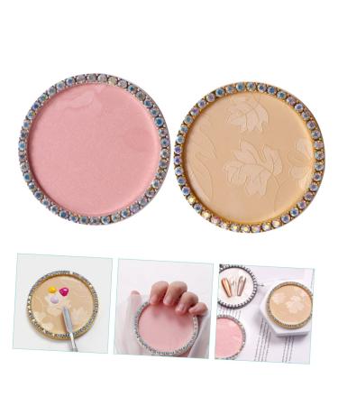 6 Pcs Nail Art Palette Set - Makeup & Nail Display Plates - Assorted Colors - Perfect for Nail Art Supplies & Resin Display - Buy Online on GoSupps.com