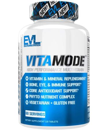 Evlution Nutrition VitaMode Men's Multivitamin - 60 Tablets | Premium Daily Vitamins for Men - Buy Online on GoSupps.com