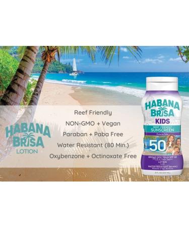Habana Brisa SPF 50 Kids Sunscreen Lotion - Reef Friendly Protection - Buy Online on GoSupps.com