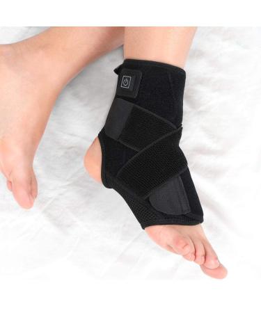 Heating Ankle Brace | Heated Ankle Wrap with 3 Temperature Levels for Ankle Sprains | Men & Women - Buy Online on GoSupps.com