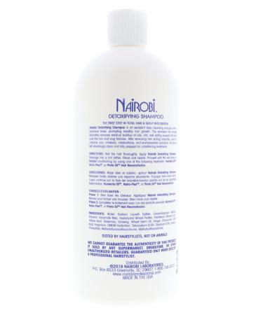Nairobi Detoxifying Shampoo - 32 Ounce | Best International Shipping & Hair Care Solutions - Buy Online on GoSupps.com