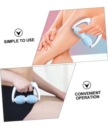 Gleavi 3-Stage Hand Massage Roller - Portable Home Fitness Equipment for Muscle Relief | 15x12x4cm | International Shipping Available - Buy Online on GoSupps.com