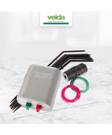 Velda 128020 Low-Voltage Pond Protection Fence 1.1W Heron & Cat Deterrent Colorless 1 Piece - Buy Online on GoSupps.com